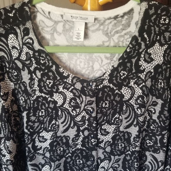 WHBM Floral Cardigan - Picture 3 of 5